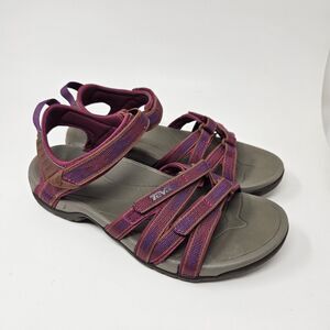 Teva Women's Sandals - Purple and Brown